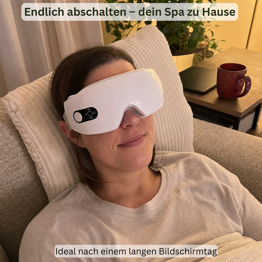 Augenmassagegerät mit Wärme & Vibration