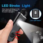 Schutzengel Taschenalarm – 130 dB Notfallalarm mit LED-Licht