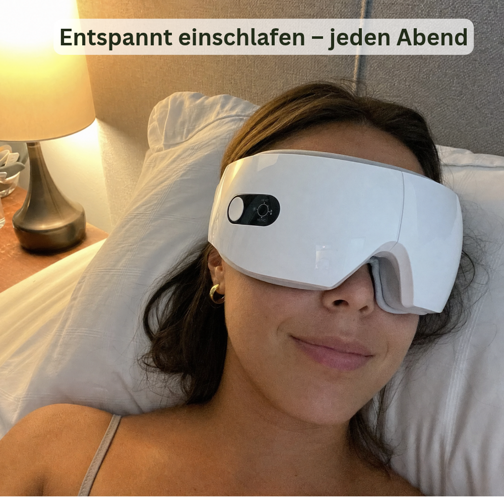 Augenmassagegerät mit Wärme & Vibration