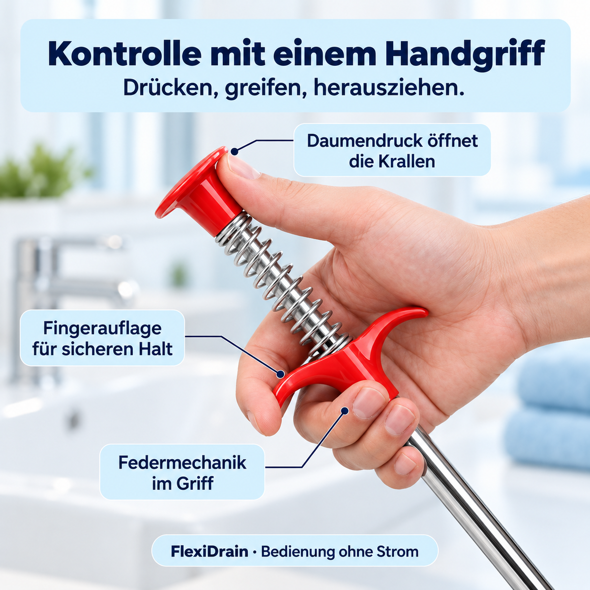 FlexiDrain Abflussreiniger