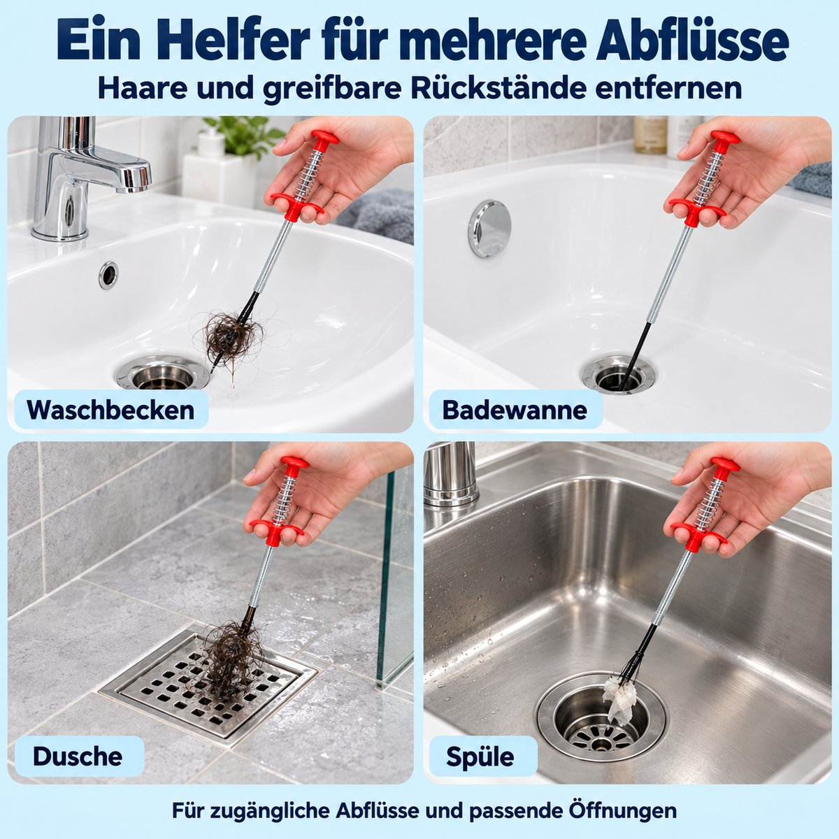 FlexiDrain Abflussreiniger